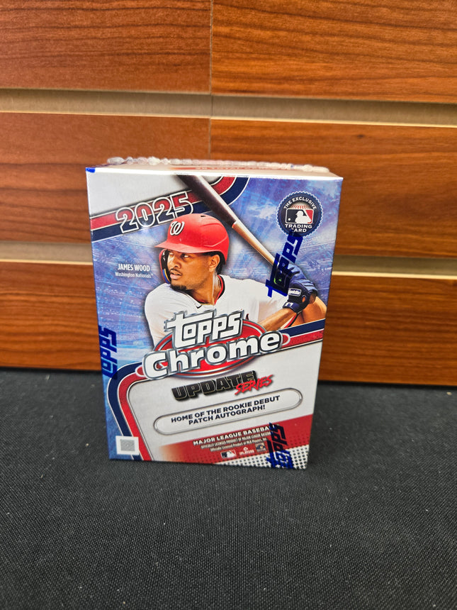 MLB 2025 Topps Chrome Update Baseball Value Box