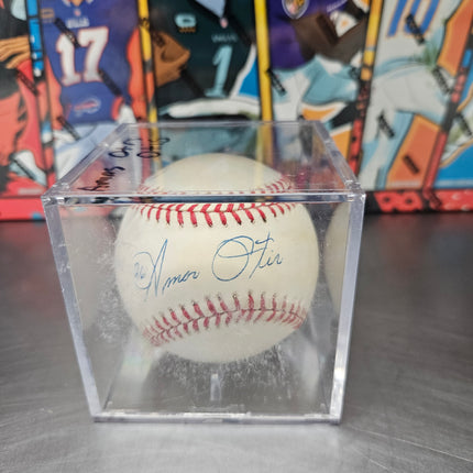 MEM Amos Otis Signed Baseball