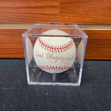 MEM Rod Blagojevich Signed Baseball