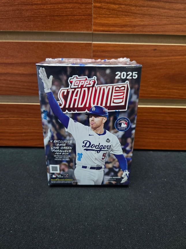 MLB 2025 Topps Stadium Club Baseball Value Box