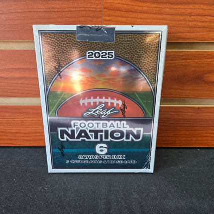 NFL 2025 Leaf Football Nation Box