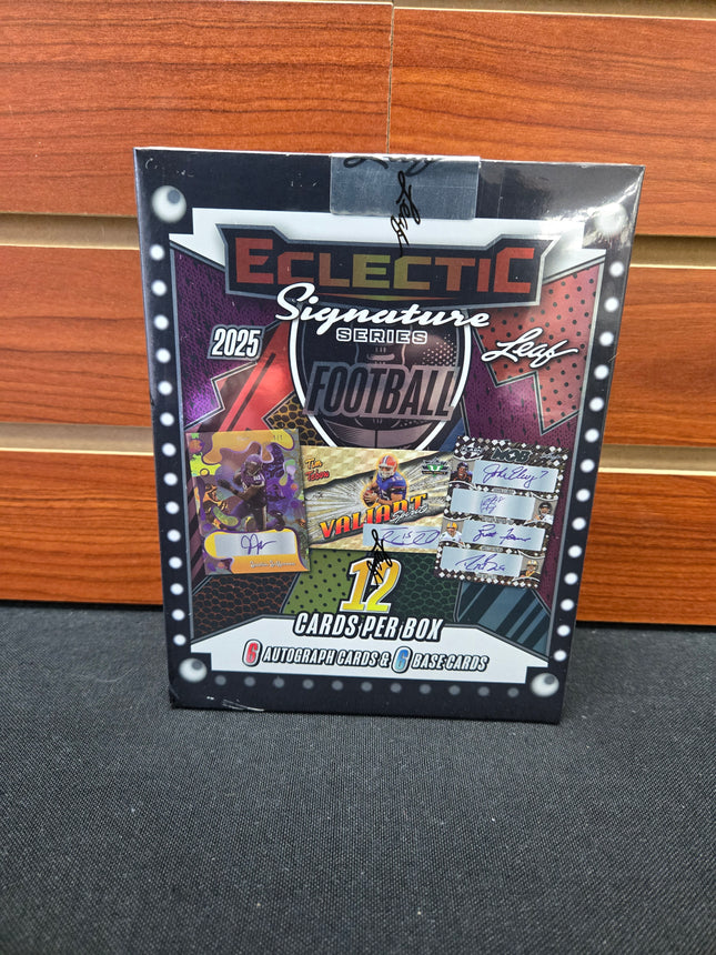NFL 2025 Leaf Eclectic Football Mythical Edition Hobby Box