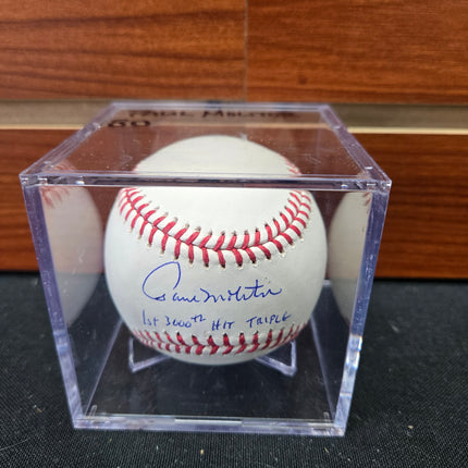MEM Paul Molitor Signed Baseball