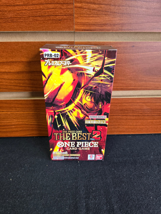 One Piece PRB-02 Japanese The Best Vol 2 Booster Box