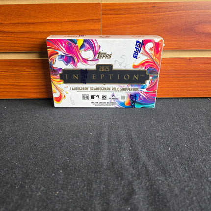 MLB 2025 Topps Inception Baseball Hobby Box
