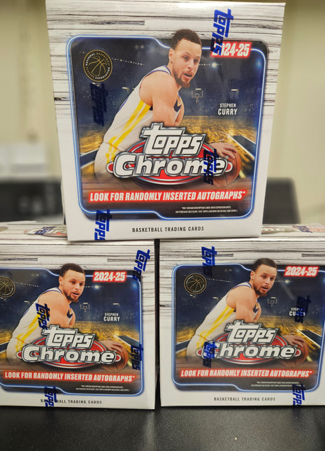 NBA 2024-25 Topps Chrome Basketball Monster Box