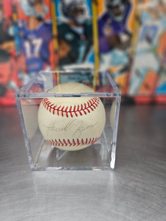 MEM Harold Baines Signed Baseball