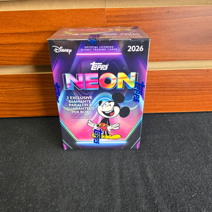 Disney 2026 Topps Disney Neon Value Box