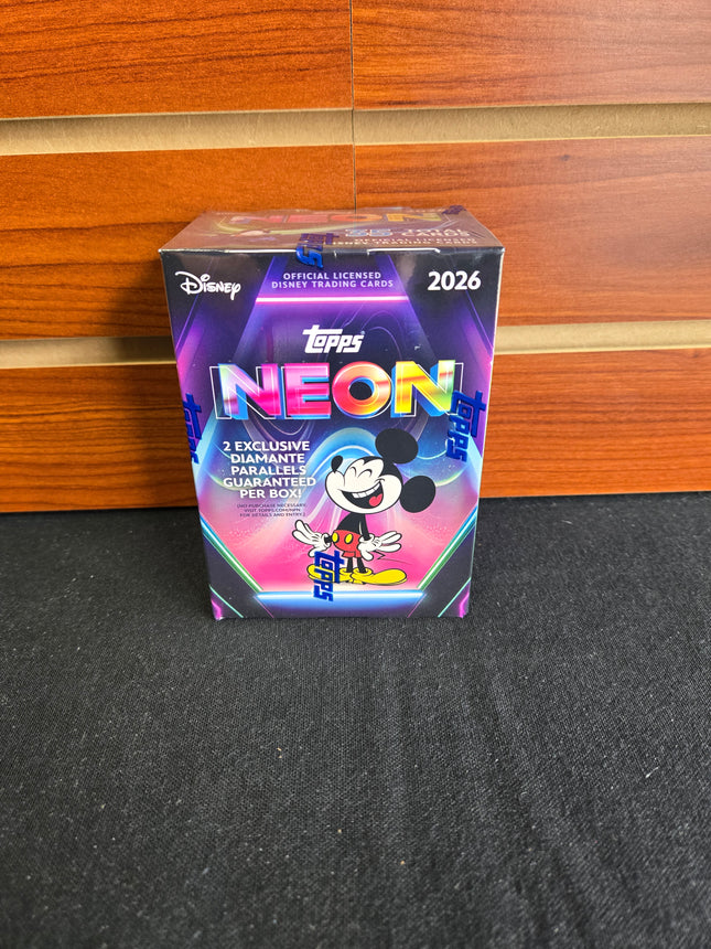 Disney 2026 Topps Disney Neon Value Box