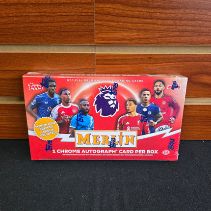 Soccer 2026 Topps Merlin English Premier League Soccer Hobby Box