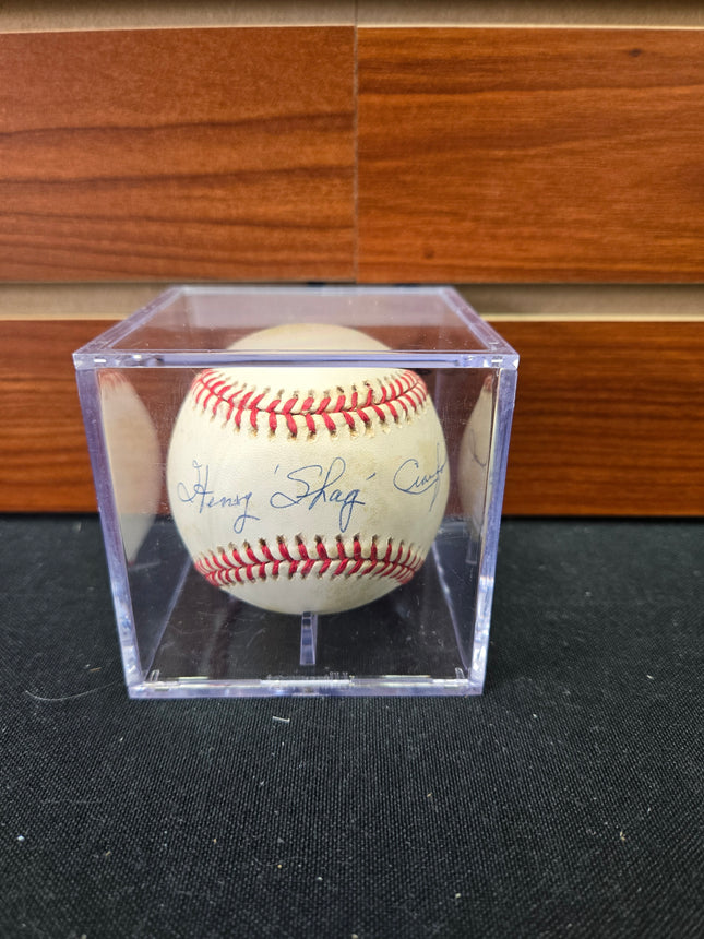 MEM Henry Crawford Signed Baseball