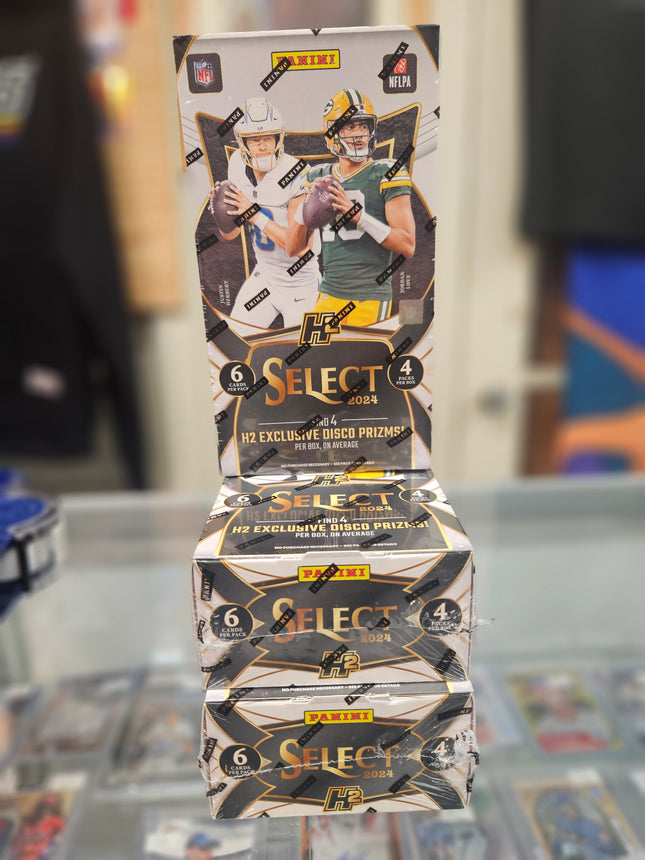 NFL 2024 Panini Select H2 Hobby Box
