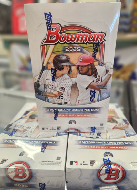 MLB 2025 Bowman Jumbo Baseball box
