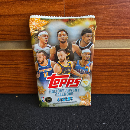 2025-26 Topps NBA Holiday Advent Calendar PACK