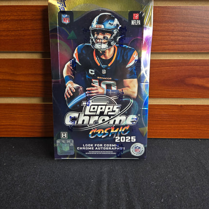 NFL 2025 Topps Chrome Cosmic Football Hobby Box