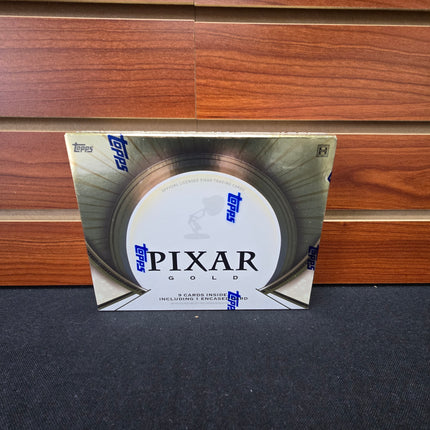 Disney 2025 Topps Disney Pixar Gold Hobby Box