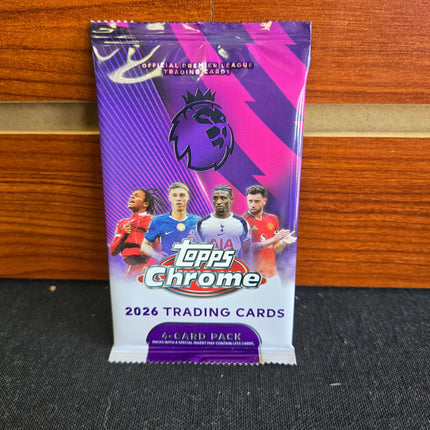 Soccer 2025-26 Topps Chrome EPL Value PACK