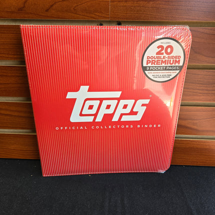 Topps Official Collectors Binder Red