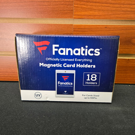 Fanatics Collectibles Magnetic Card Holder 55pt 18 Pack