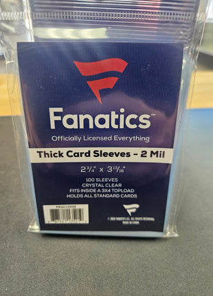 Fanatics Collectibles Thick Card Sleeves 100 ct