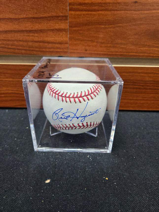 MEM Rick Honeycutt Signed Baseball