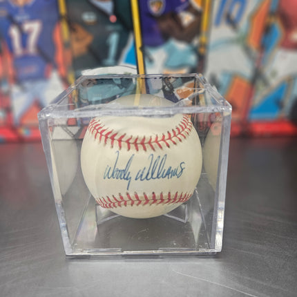 MEM Woody Williams Signed Baseball