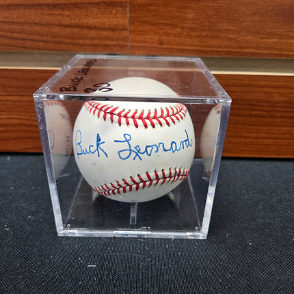 MEM Buck Leonard Signed Baseball