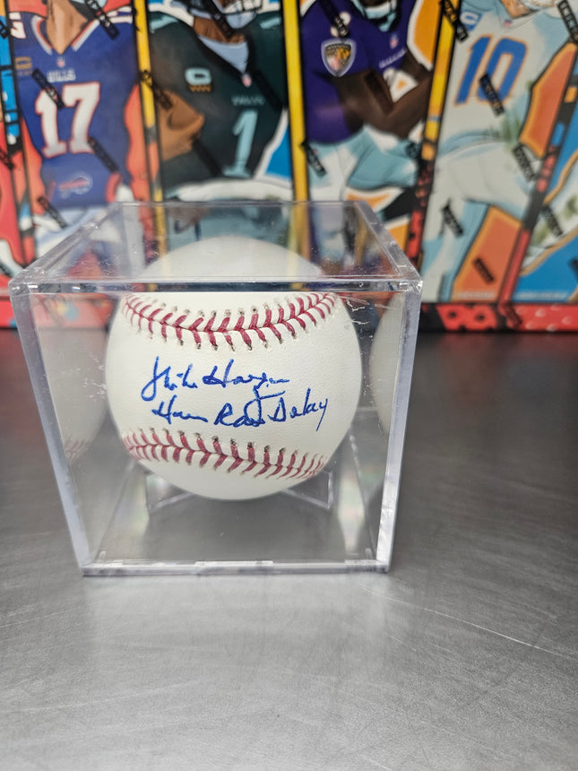 MEM Mike Hargrove Signed Baseball