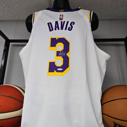 MEM Anthony Davis Signed Lakers Jersey
