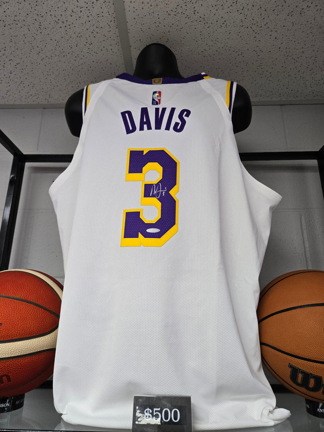 MEM Anthony Davis Signed Lakers Jersey