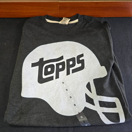 Topps Football Helmet Tee Charcoal