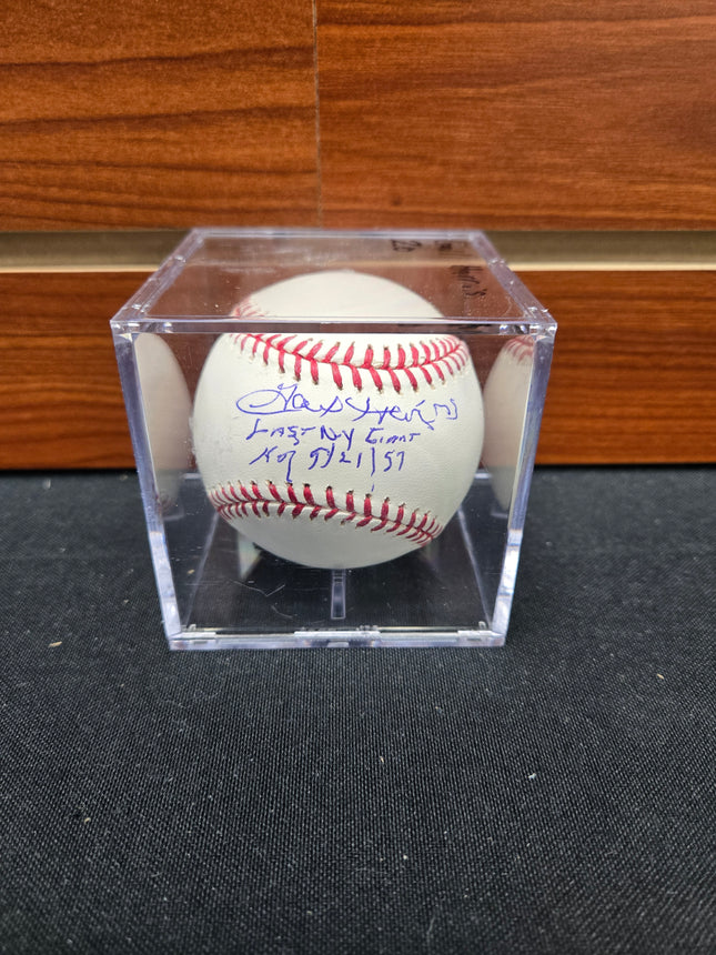 MEM Gail Harris Signed Baseball