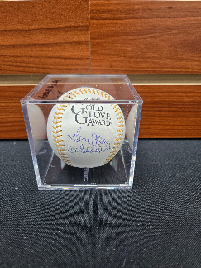 MEM Gene Alley Signed Baseball