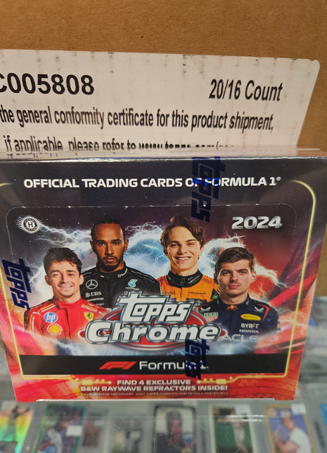 2024 Topps Chrome Formula 1 Lite Hobby Box