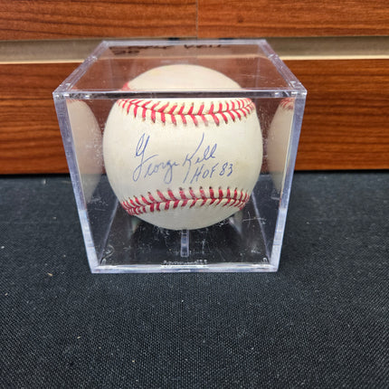 MEM George Kell Signed Baseball