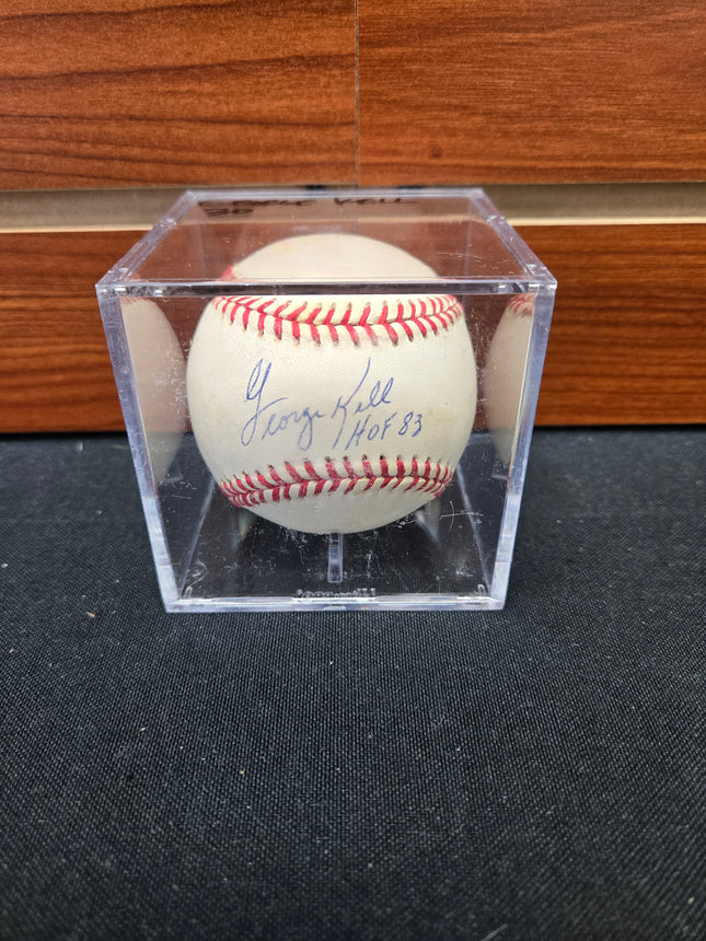 MEM George Kell Signed Baseball
