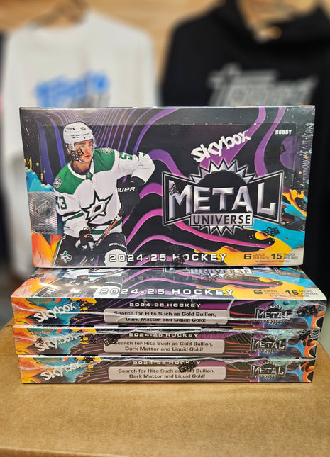 NHL 2024-25 Skybox Metal Universe Hobby Box