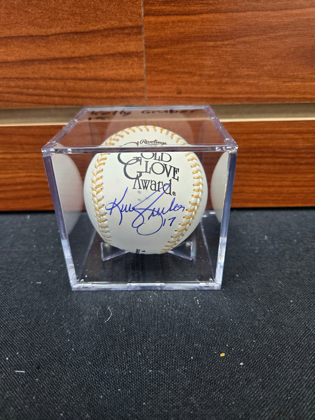 MEM Kelly Gruber Signed Baseball