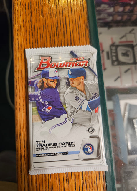 2020 Bowman Baseball Hobby Pack
