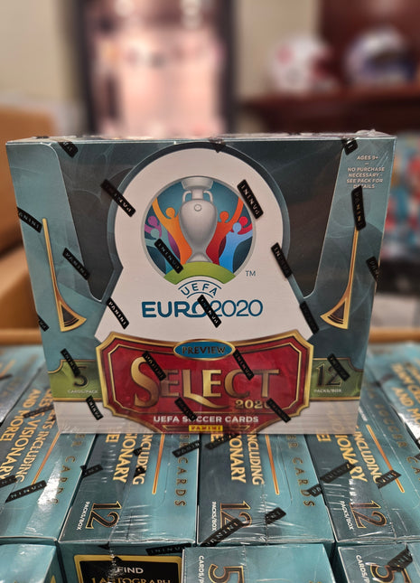2019-20 Panini Select UEFA Euro Soccer Hobby Box