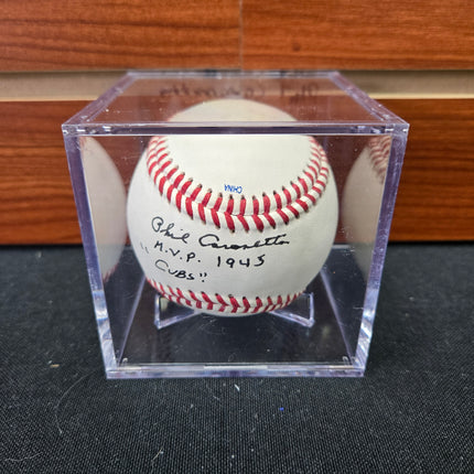 MEM Phil Cavaretta Signed Baseball