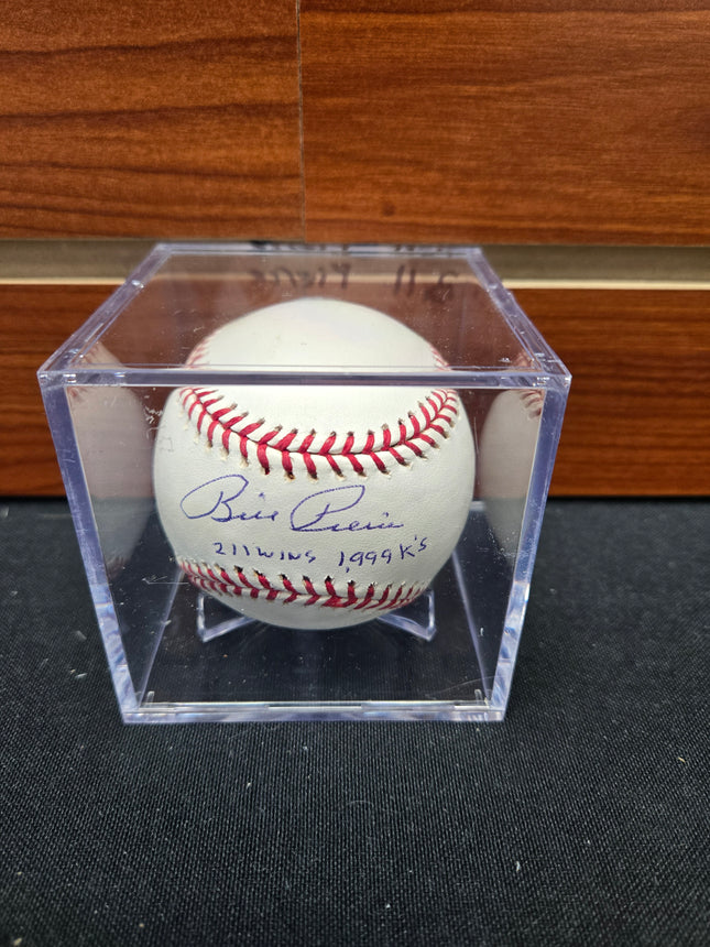 MEM Bill Pierce Signed Baseball