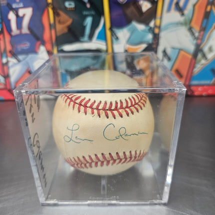MEM Len Coleman Signed Baseball
