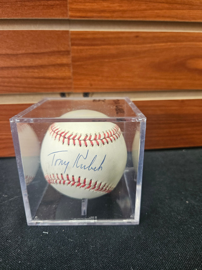 MEM Tony Kubek Signed Baseball