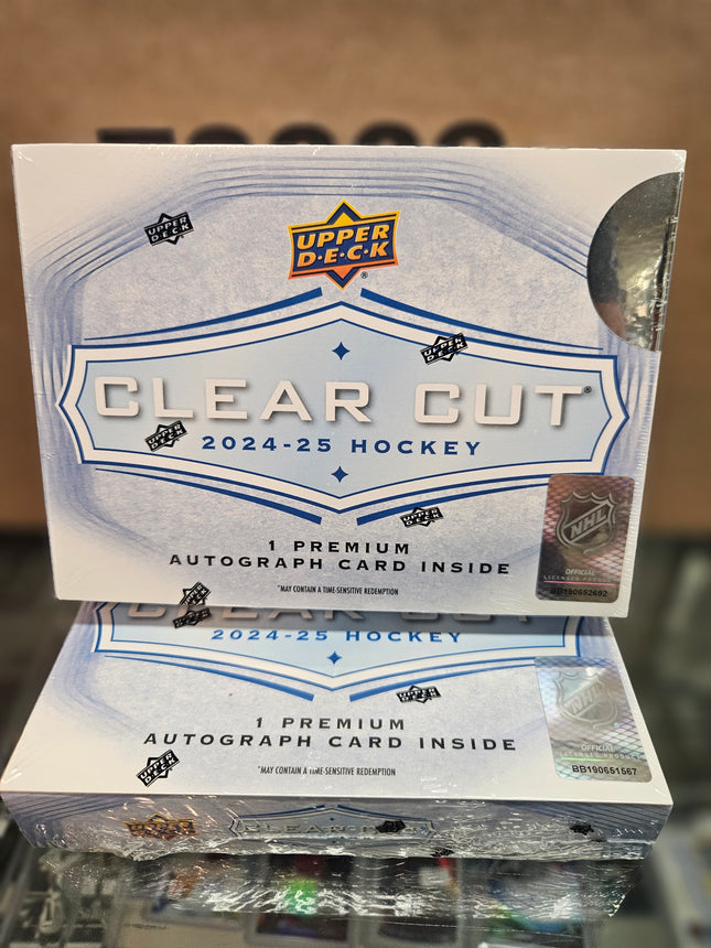 NHL 2024-25 UD Clear Cut Hockey Box