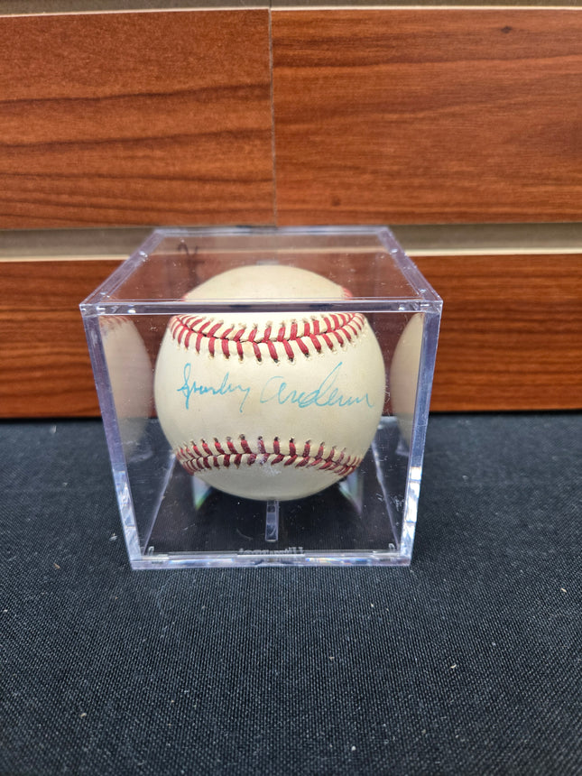 MEM Sparky Anderson Signed Baseball