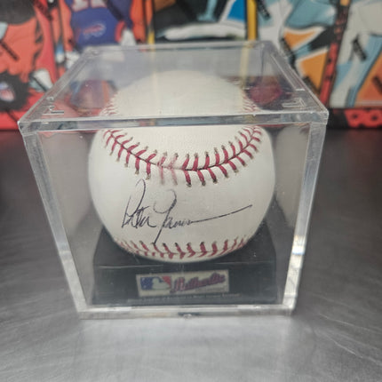 MEM Peter Gammons Signed Baseball