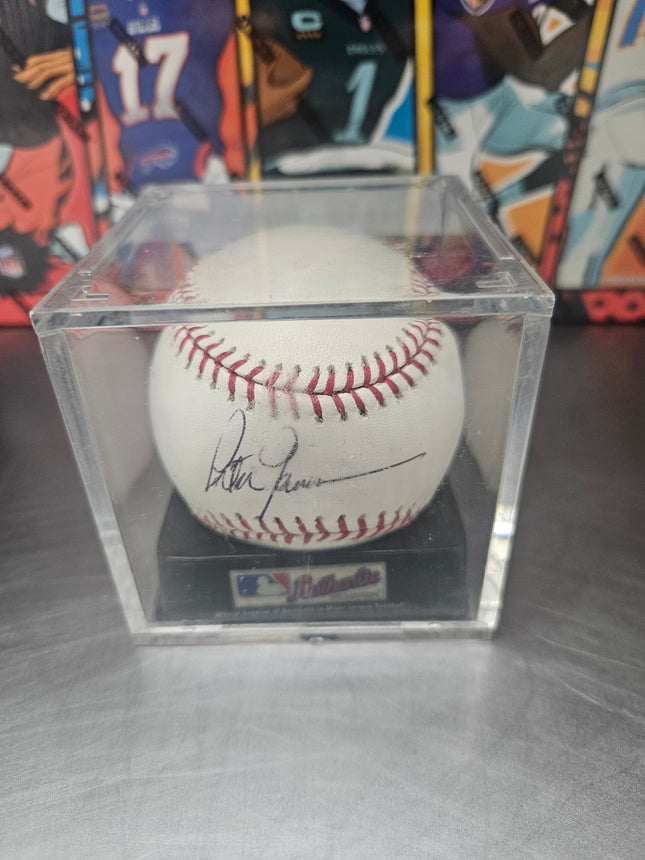 MEM Peter Gammons Signed Baseball