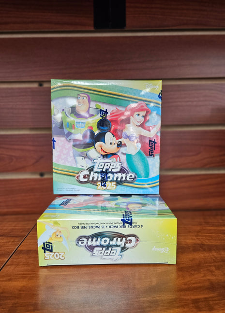 Disney 2025 Topps Chrome Mega Box