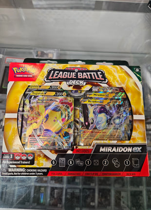 Pokemon Miraidon Ex League Battle Deck
